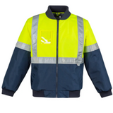 Jaqueta Nylon Refletiva Industrial - 2 bolsos