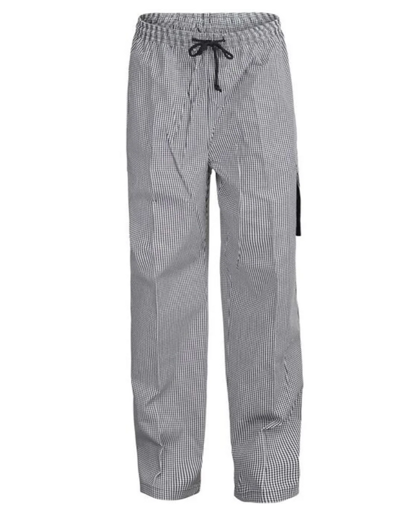 Calça cargo profissional do Chef - 3 bolsos