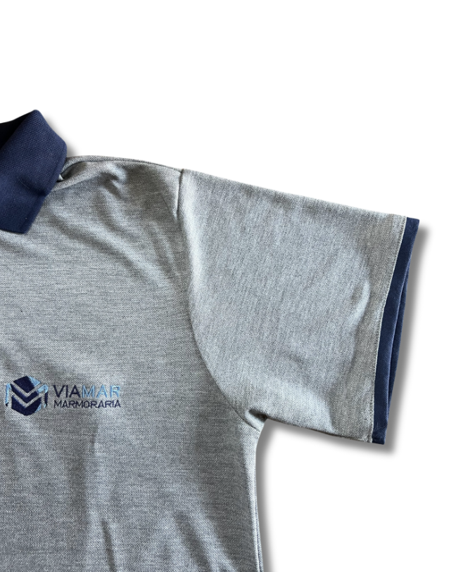 Kit 5 Camisa Polo PIQUET inglês - Gola, Interno de gola e manga personalizada - Todas as cores