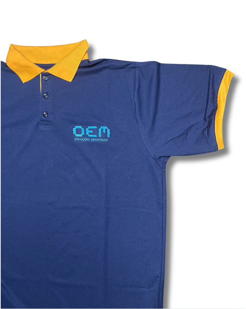 Kit 5 Camisa Polo PIQUET inglês - Gola, Interno de gola e manga personalizada - Todas as cores